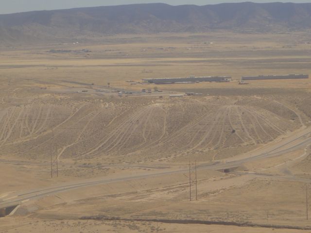 Lots Of Lines Drawn In The Sand
