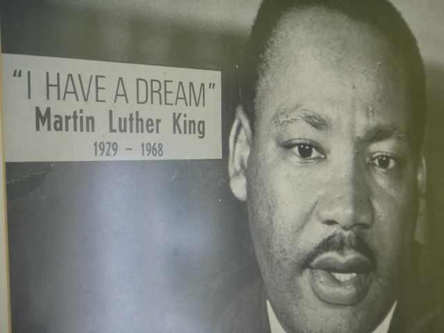 Thank you Dr Martin Luther King, Jr for your fearless (and undoubtedly fearful) dream