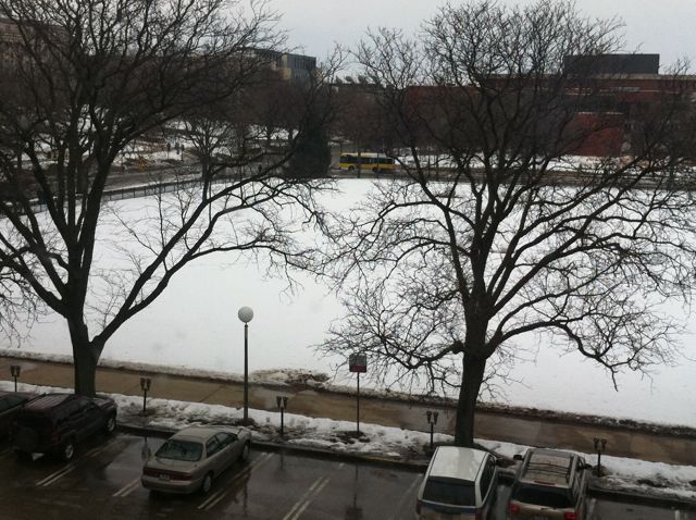 Snow like this is from cold weather