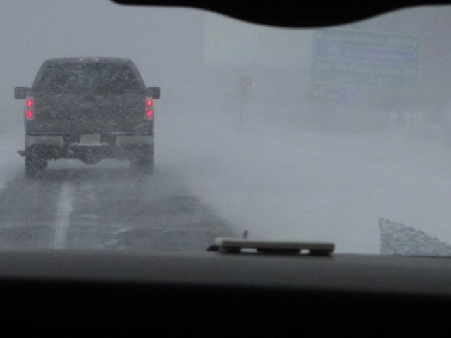 A long journey (if we're lucky), in stormy weather no doubt.