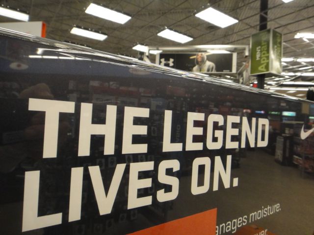 Legend in his own mind...or maybe to his grandchildren?