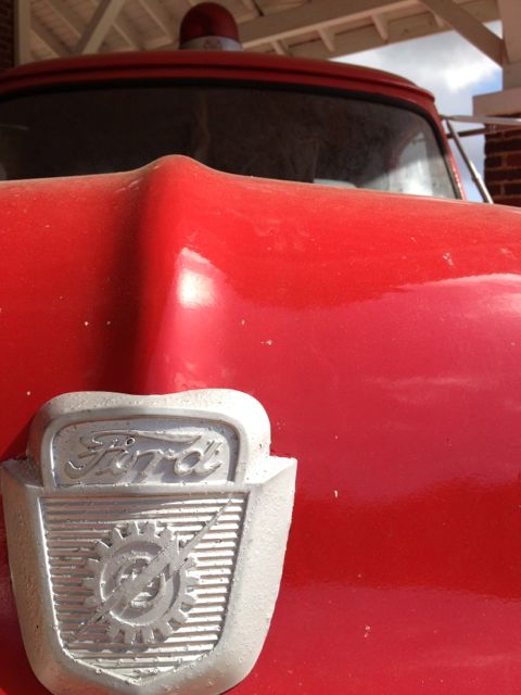 red is very.....red ford