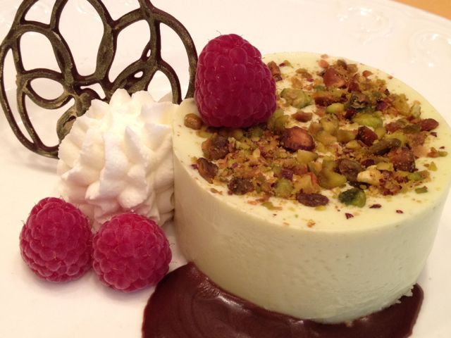 pistachio cheese cake at Disney's Grand Floridian Resort and Spa, March 2012 cheese cake