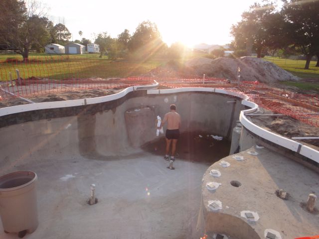 swimming pool construction site May 10, 2012 swimming pool construction