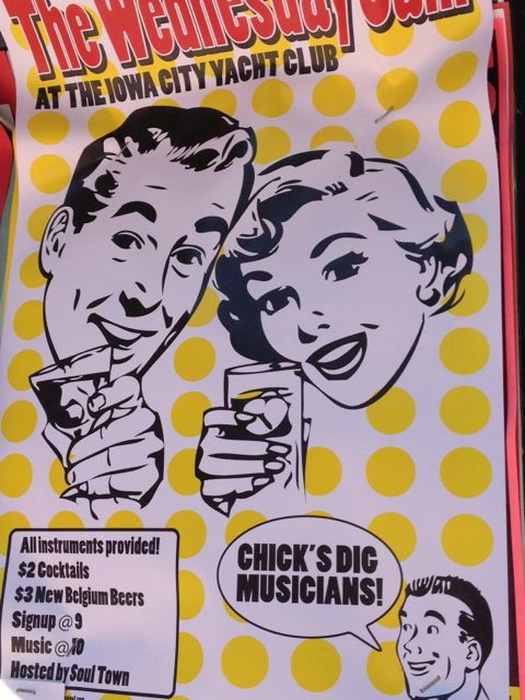 they also dig "insiders" (poster from University of Iowa, 2012 insiders