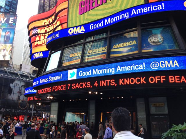 Times Square never sleeps Times Square never sleeps