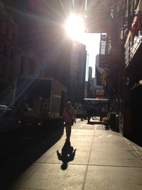 From Times Square... heading to Fifth Avenue and on to Central Park From Times Square... heading to Fifth Avenue and on to Central Park