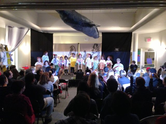 photo of elementary school Christmas play