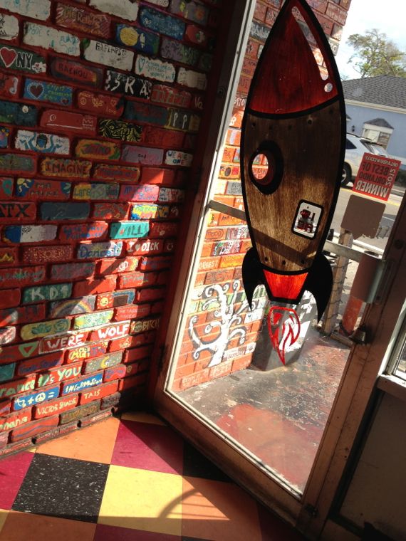 Entrance to Austin's Coffee in Winter Park, Florida