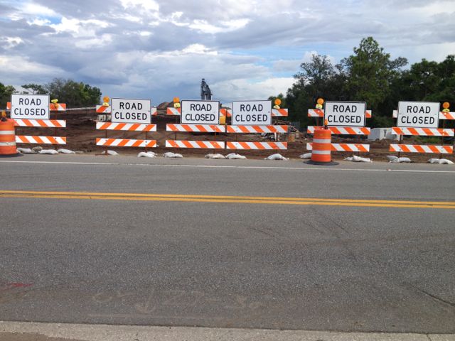 Road blocks in life are meant to be figured out and conquered... Life's road blocks