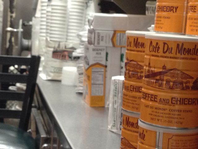 passed on coffee since it was after 7pm strong New Orleans coffee