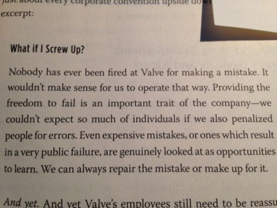 Brilliant page from seth Godin's The Icarus Deception