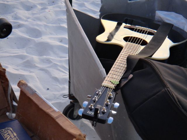 the Rolling Stones prefer an electric guitar, but they can groove unplugged if needed