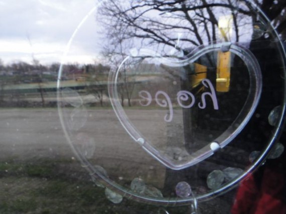 window sign - hope
