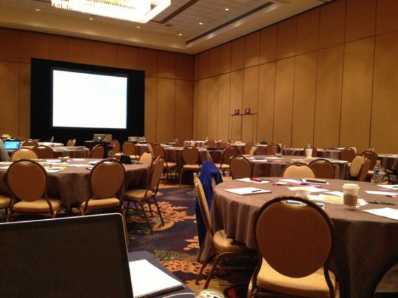 Professional development classroom setting