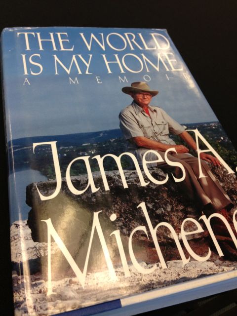 james A Michner's autobiography