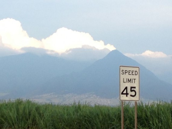 Maui mountains early in the morning