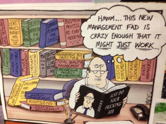 comic about management books