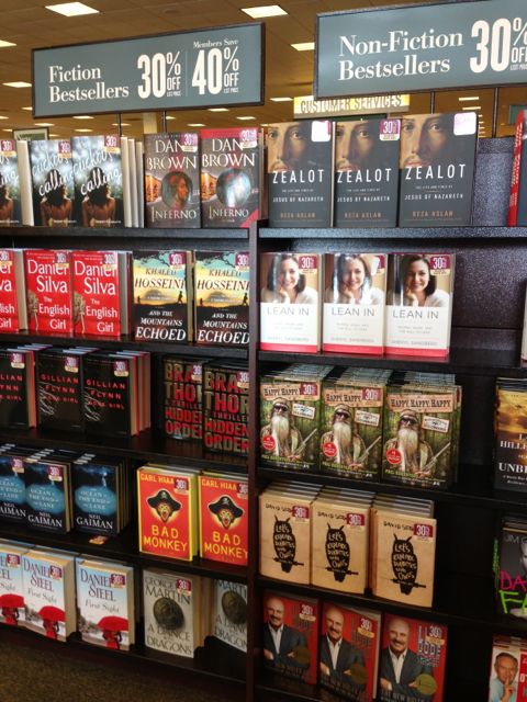 Barnes and Noble bestsellers