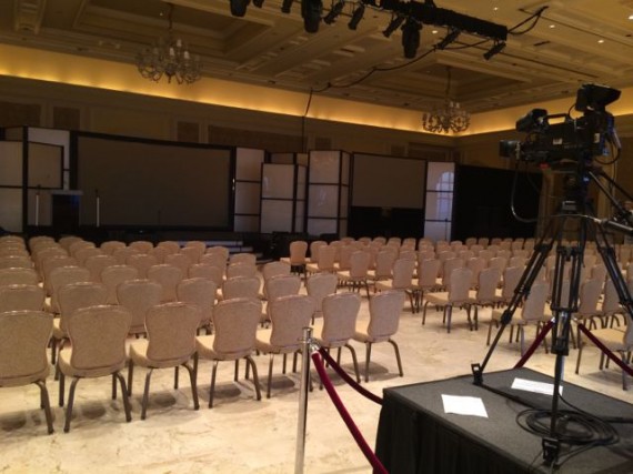 Oceanfront ballroom at The Breakers, Palm Beach, Florida
