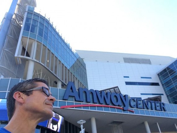 jeff noel outside Amway Center