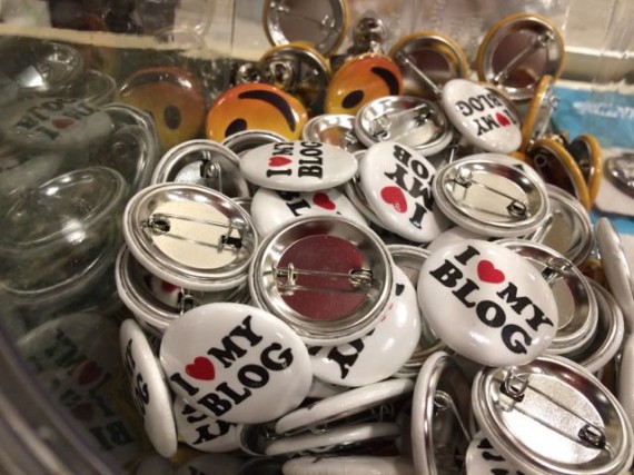 I love my blog pins