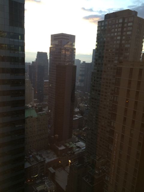 A room with a view in Manhattan