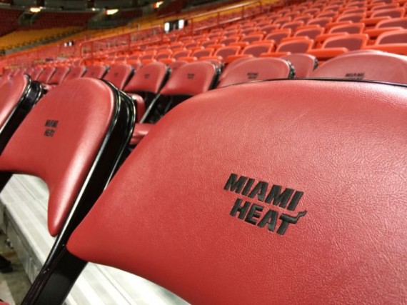 Miami Heat lower bowl seats