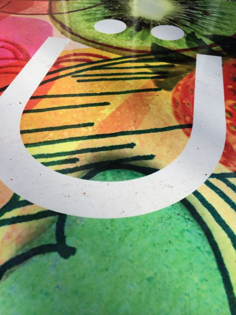 South Beach colorful table top
