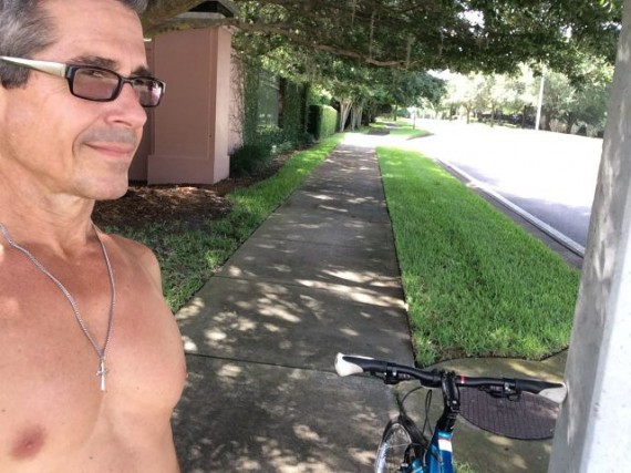 jeff noel on bike ride