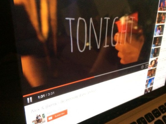 Alex and Sierra video song debut