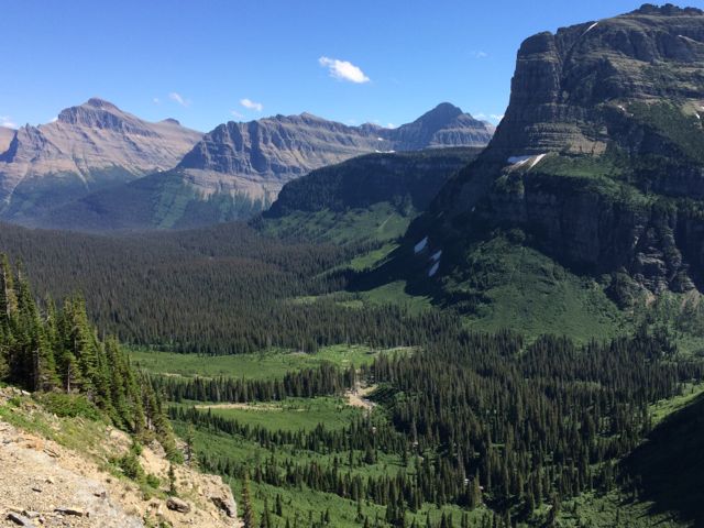 Glacier National Park east side