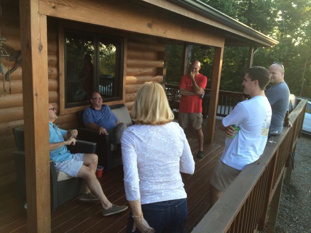Labor day reunion 2014 at North Carolina mountains