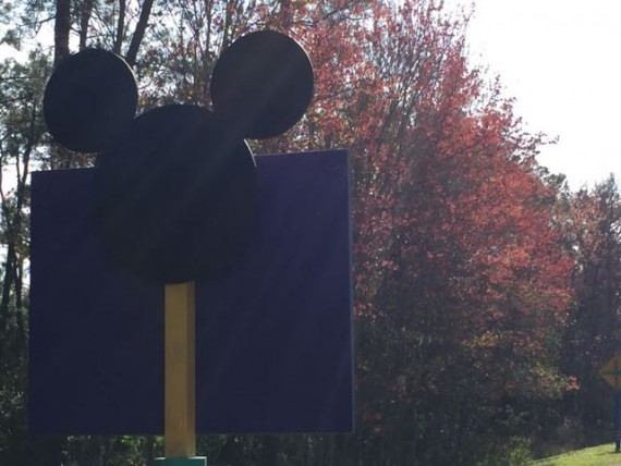 Disney World Road sign