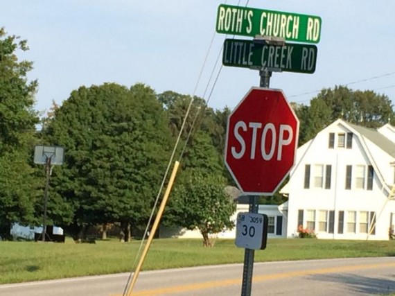 Spring Grove, PA road signs