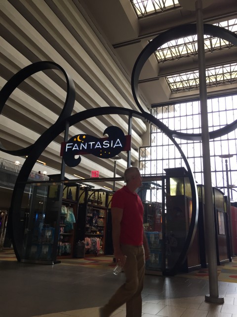 Disney's Contemporary Resort 4th floor concourse