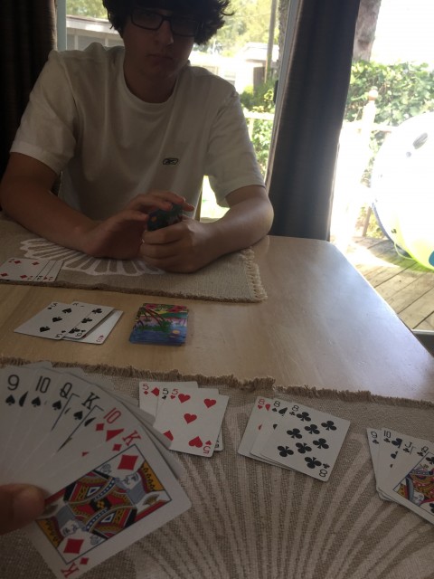 First game of 500 Rummy
