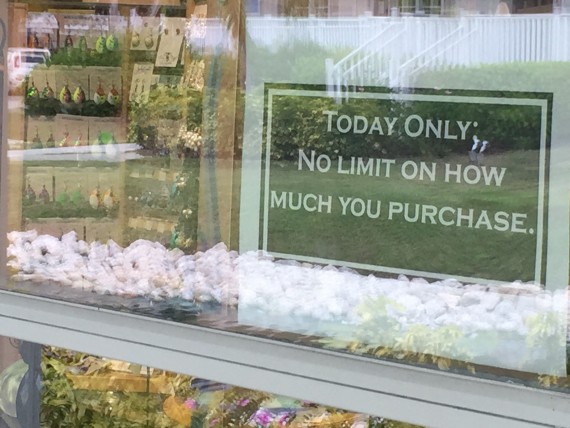 Sanibel Island gift shop sign