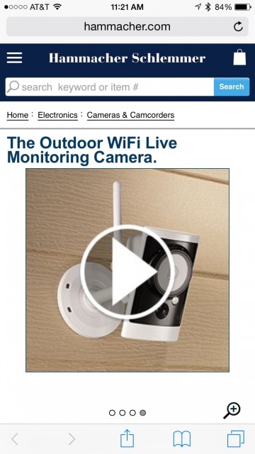 Remote video home camera