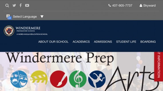 Windermere Prep School website