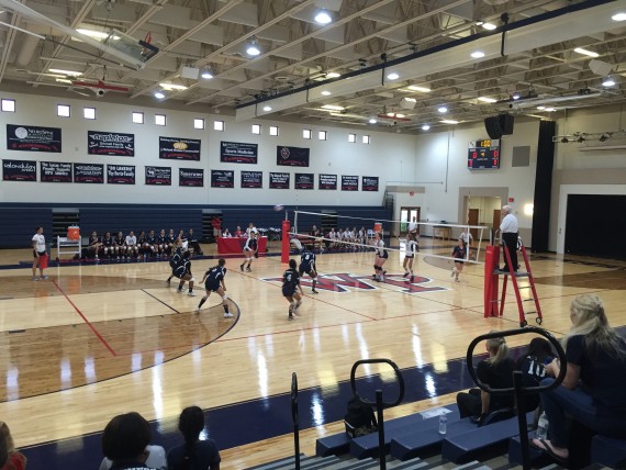 Windermere Prep Lakers Girls Varsity Volley Ball season opener 2015