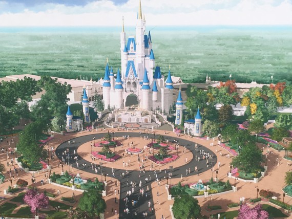 Magic Kingdom Castle improvements 2015