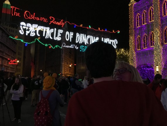 Osborne Dancing Lights at Disney