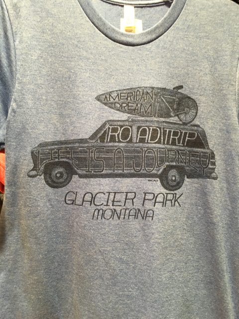 Glacier Park tee shirts