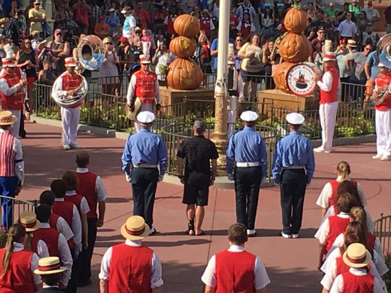 Disney's Flag Retreat Ceremony
