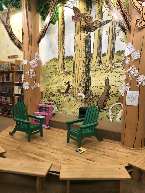 Barnes and Noble kids area