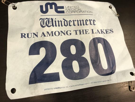 5k race bib
