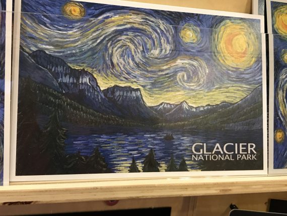 Glacier Park art
