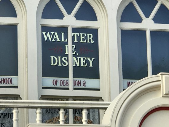 Walt Disney window