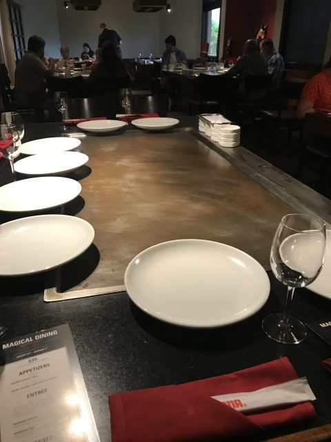 Benihana table